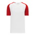 Athletic Knit V-Neck Baseball Jersey with Contrasting Shoulders (BA1375)